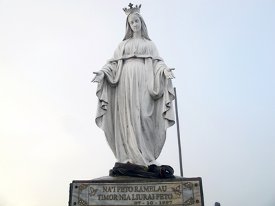 Maria statue in ramelau